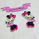 Minnie Mouse Cake Topper - KnK krafts