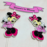 Minnie Mouse Cake Topper - KnK krafts