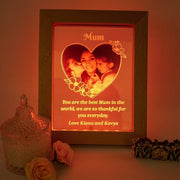 Mother's Day Personalised Led Light Frame - KnK krafts