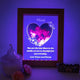 Mother's Day Personalised Led Light Frame - KnK krafts