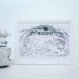 Paper Sculpture Shadow Light Box - KnK krafts