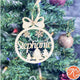 Personalised Bow Baubles - KnK krafts