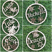 Personalised Christmas Bauble - KnK krafts