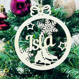 Personalised Christmas Ornaments 2021 - KnK krafts