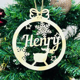 Personalised Christmas Ornaments 2021 - KnK krafts