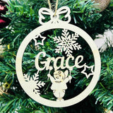 Personalised Christmas Ornaments 2021 - KnK krafts