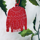 Personalised Christmas Sweater Ornaments - KnK krafts
