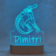 Personalised Cricket Led Night Light - KnK krafts