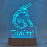 Personalised Cricket Led Night Light - KnK krafts