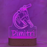 Personalised Cricket Led Night Light - KnK krafts