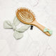Personalised Engraved Bamboo Brush Oval - KnK krafts