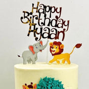 Personalised Happy Birthday Cake Topper - KnK krafts