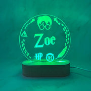 Personalised Harry Potter Led Night Light - KnK krafts