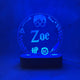 Personalised Harry Potter Led Night Light - KnK krafts