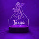 Personalised Jasmine Led Night Light - KnK krafts