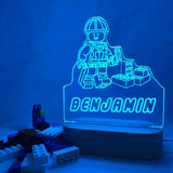 Personalised Lego Led Night Light - KnK krafts