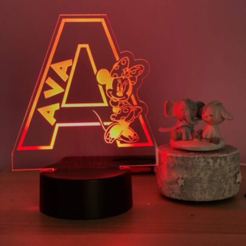 Monograms Led Personalised Monogram Led Night Light – KnK krafts