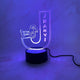 Personalised Monogram Tik Tok Led Night Light - KnK krafts
