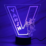 Personalised Monogram Tom and Jerry Led Night Light - KnK krafts