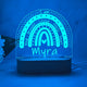 Personalised Motivational Rainbow Led Night Light - KnK krafts