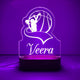 Personalised Netball Led Night Lamp - KnK krafts