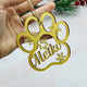 Personalised Paw Christmas Ornaments/Baubles - KnK krafts
