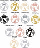 Personalised Pet Christmas Ornaments/Baubles - KnK krafts