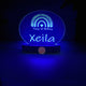 Personalised Rainbow Led Night Light - KnK krafts