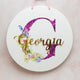 Personalised Round Name Plaque - KnK krafts