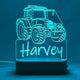 Personalised Tractor Led Night Lamp - KnK krafts