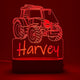 Personalised Tractor Led Night Lamp - KnK krafts