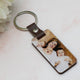Photo Keyring With Personalised Message Rectangle - KnK krafts