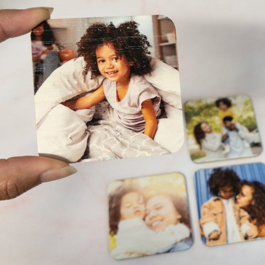 Photo Magnets Bamboo - KnK krafts