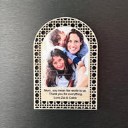 Photo Magnets with Personalised Message - KnK krafts