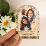 Photo Magnets with Personalised Message - KnK krafts