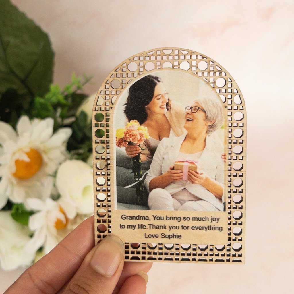 Customizable Photo Magnets with Personalized Message – KnK krafts