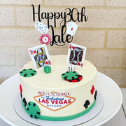 Poker Cake Topper - KnK krafts