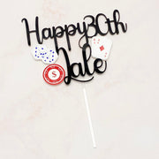 Poker Cake Topper - KnK krafts