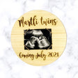Pregnancy Announcement Plaque with Photo Holder - KnK krafts