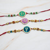 Rakhis With Intials - KnK krafts