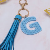 Rattan Monogram Keyrings / Bagtags - KnK krafts