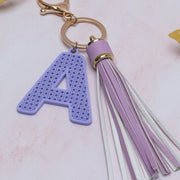 Rattan Monogram Keyrings / Bagtags - KnK krafts