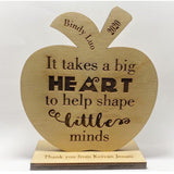 Teachers Applie Plaque - KnK krafts