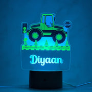 Tractor Printed Night Light - KnK krafts