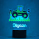 Tractor Printed Night Light - KnK krafts