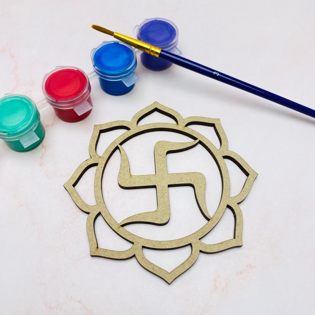 Wooden Diwali Cutouts - KnK krafts