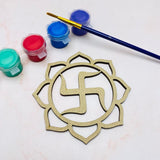 Wooden Diwali Cutouts - KnK krafts