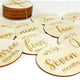 Wooden Milestone Cards with Leaves. - KnK krafts