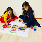 Wooden Rangoli Stencil - KnK krafts